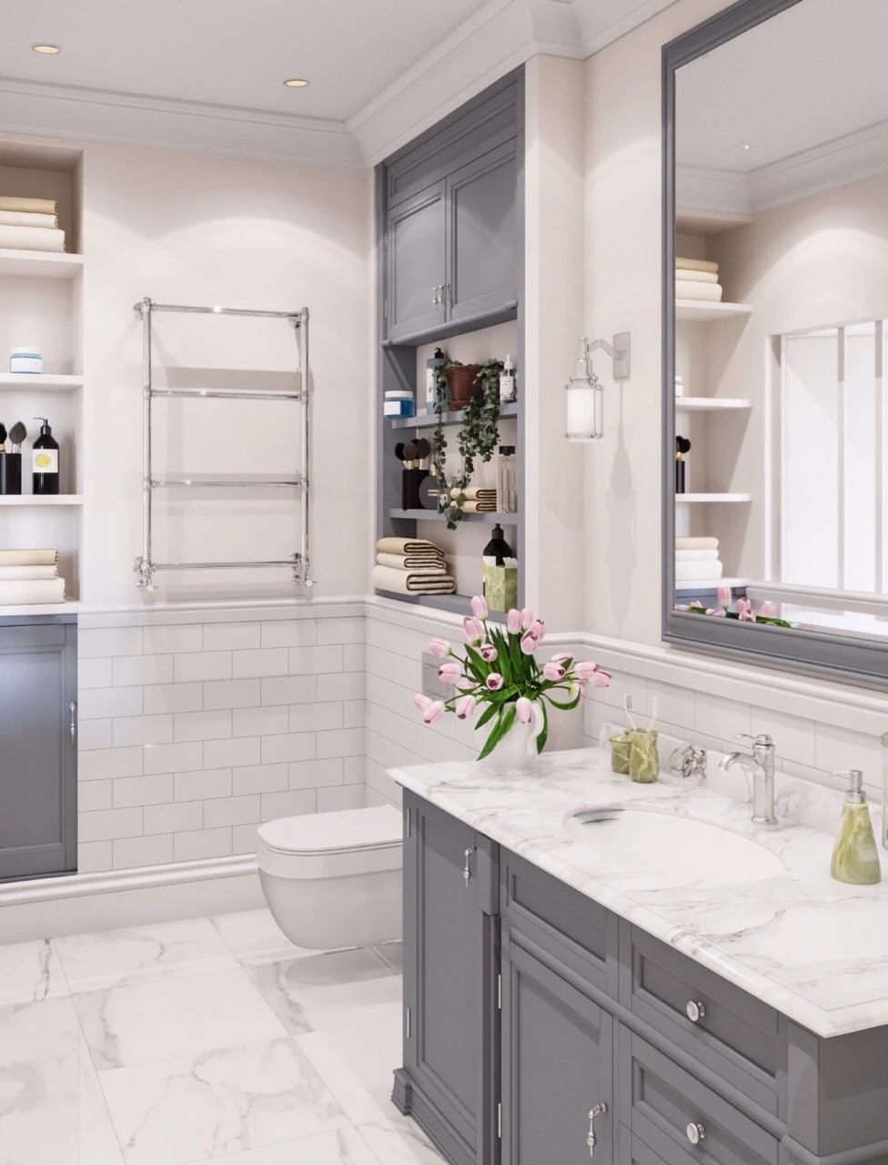 Квартира в светлых тонах