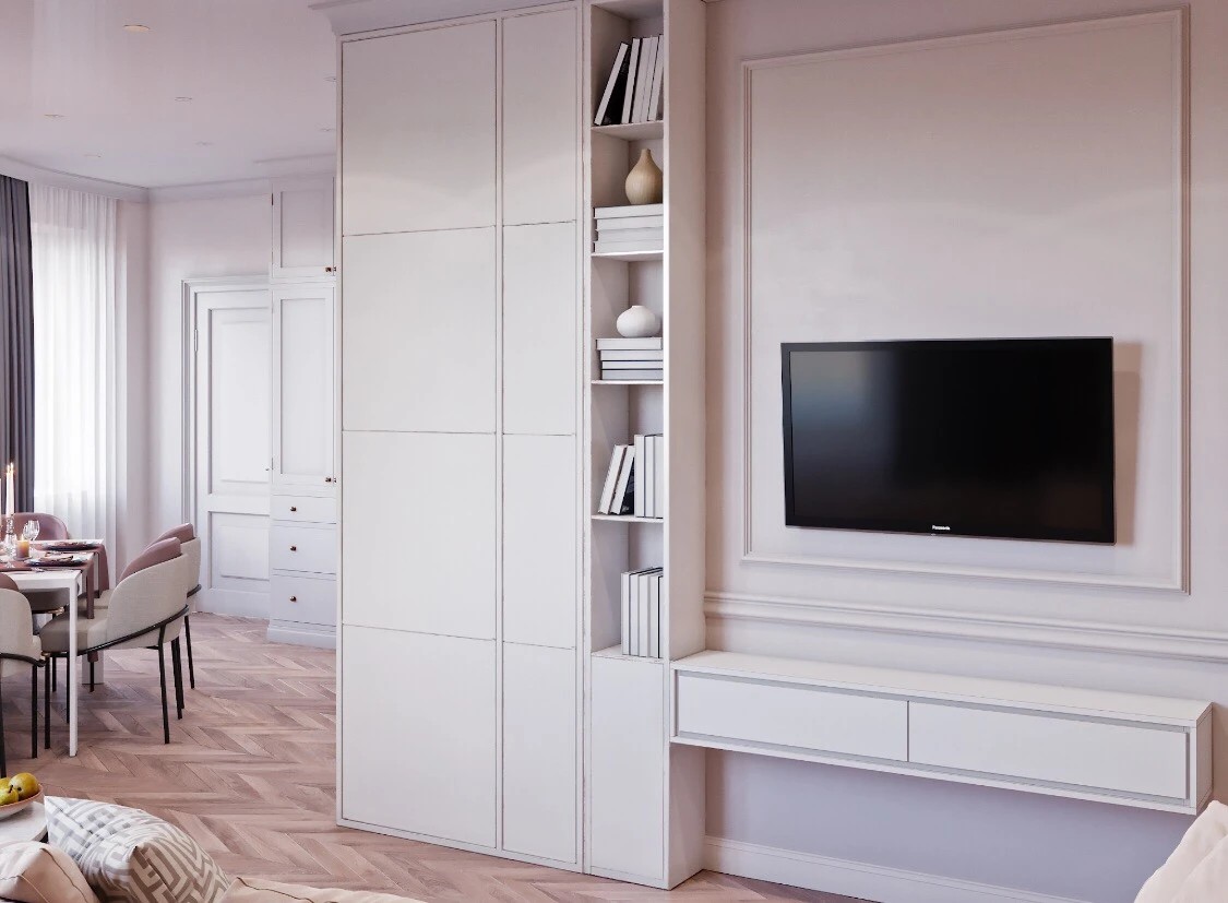 Квартира в светлых тонах