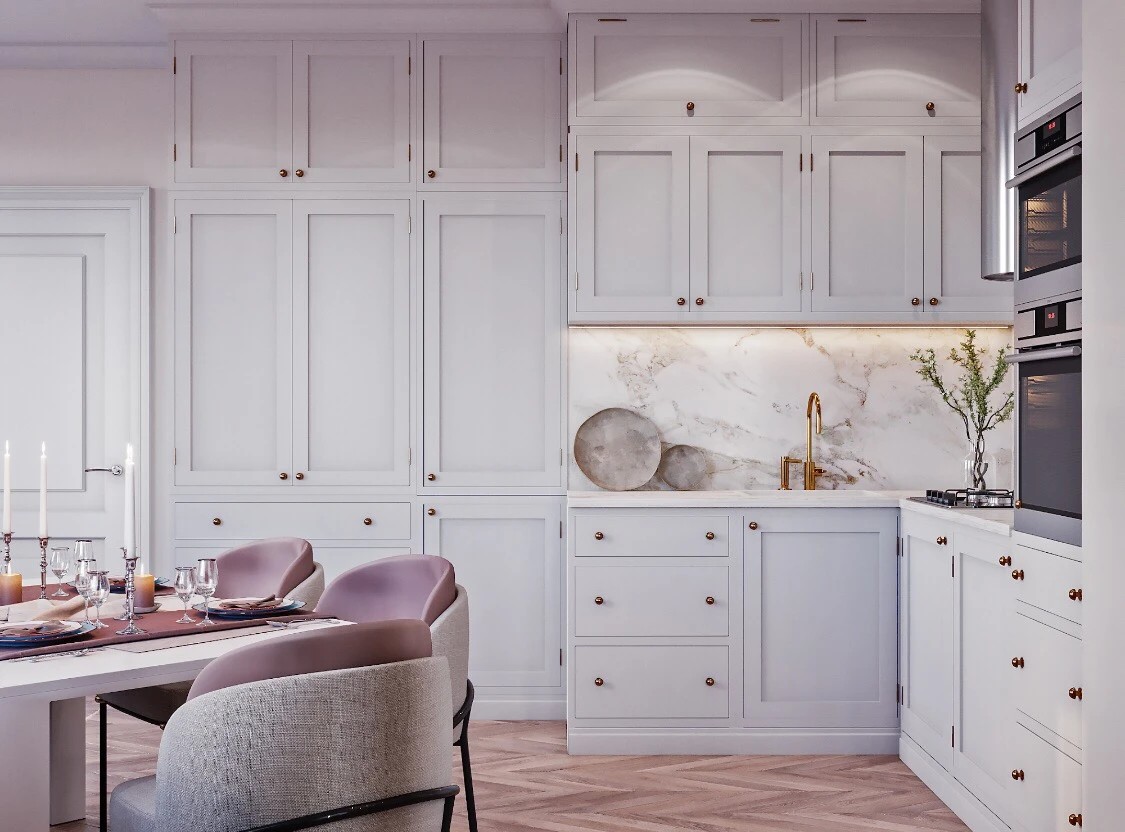 Квартира в светлых тонах