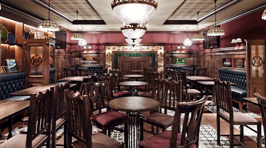 Ирландский ПАБ "Три Бочки"