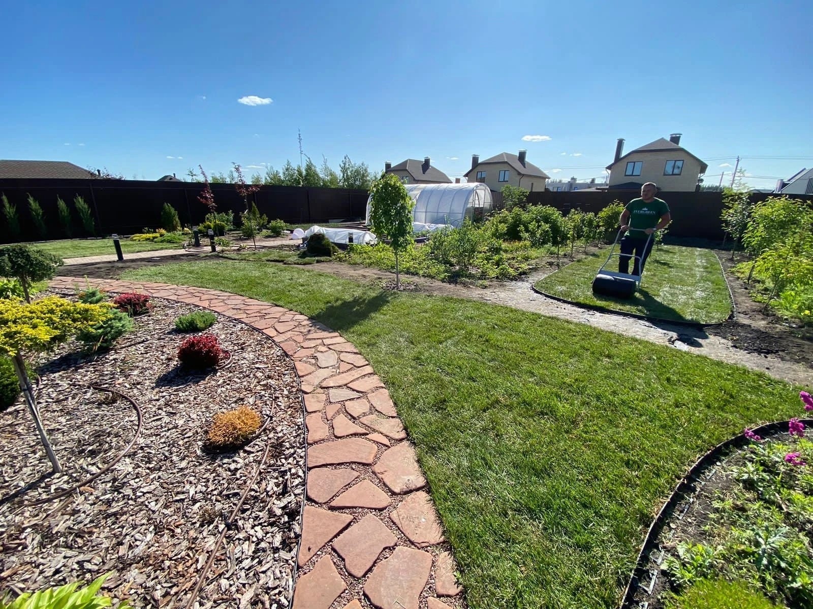 Проект загородного усчастка