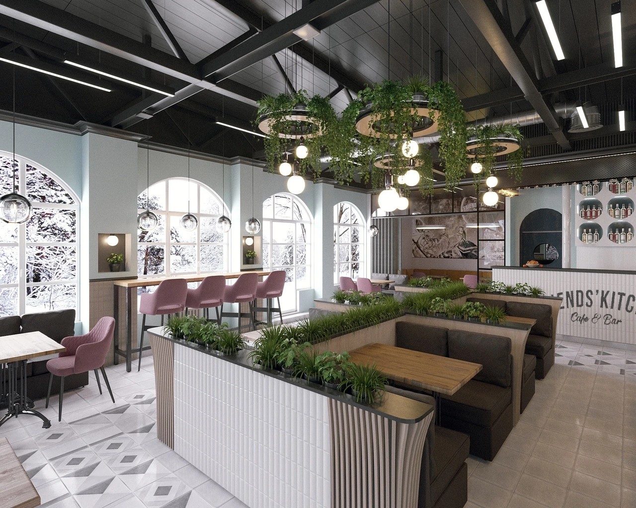 г. Волхов. Кафе " Friends kitchen"