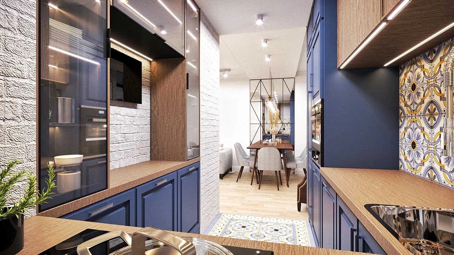 Трёхкомнатная квартира на ул. Парашютная