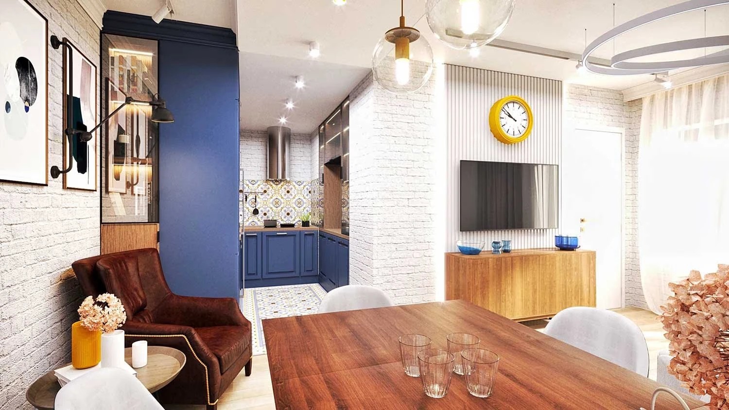 Трёхкомнатная квартира на ул. Парашютная