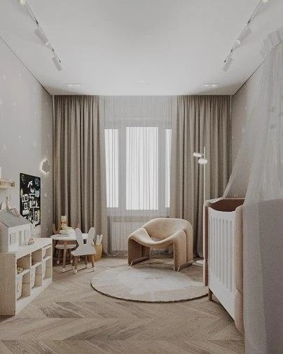 Проект трёхкомнатной квартиры для молодой семьи