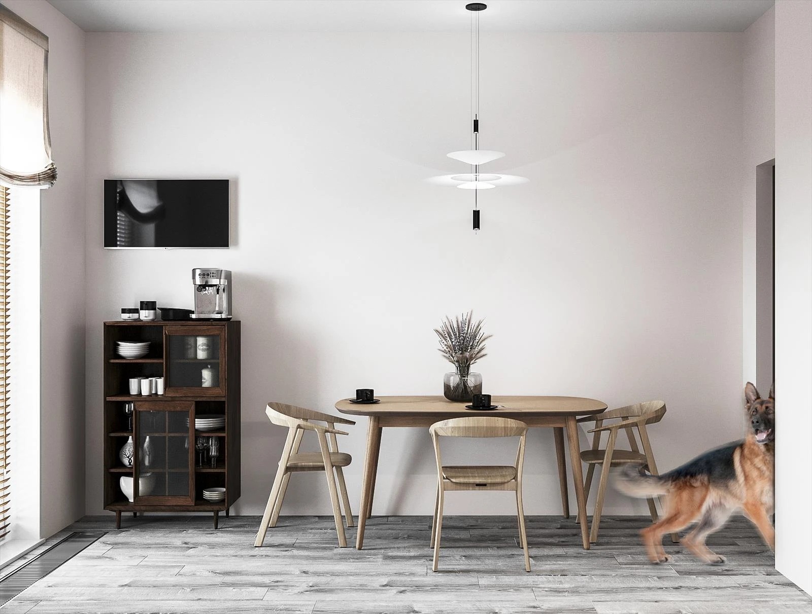 Проект однокомнатной квартиры в скандинавском стиле