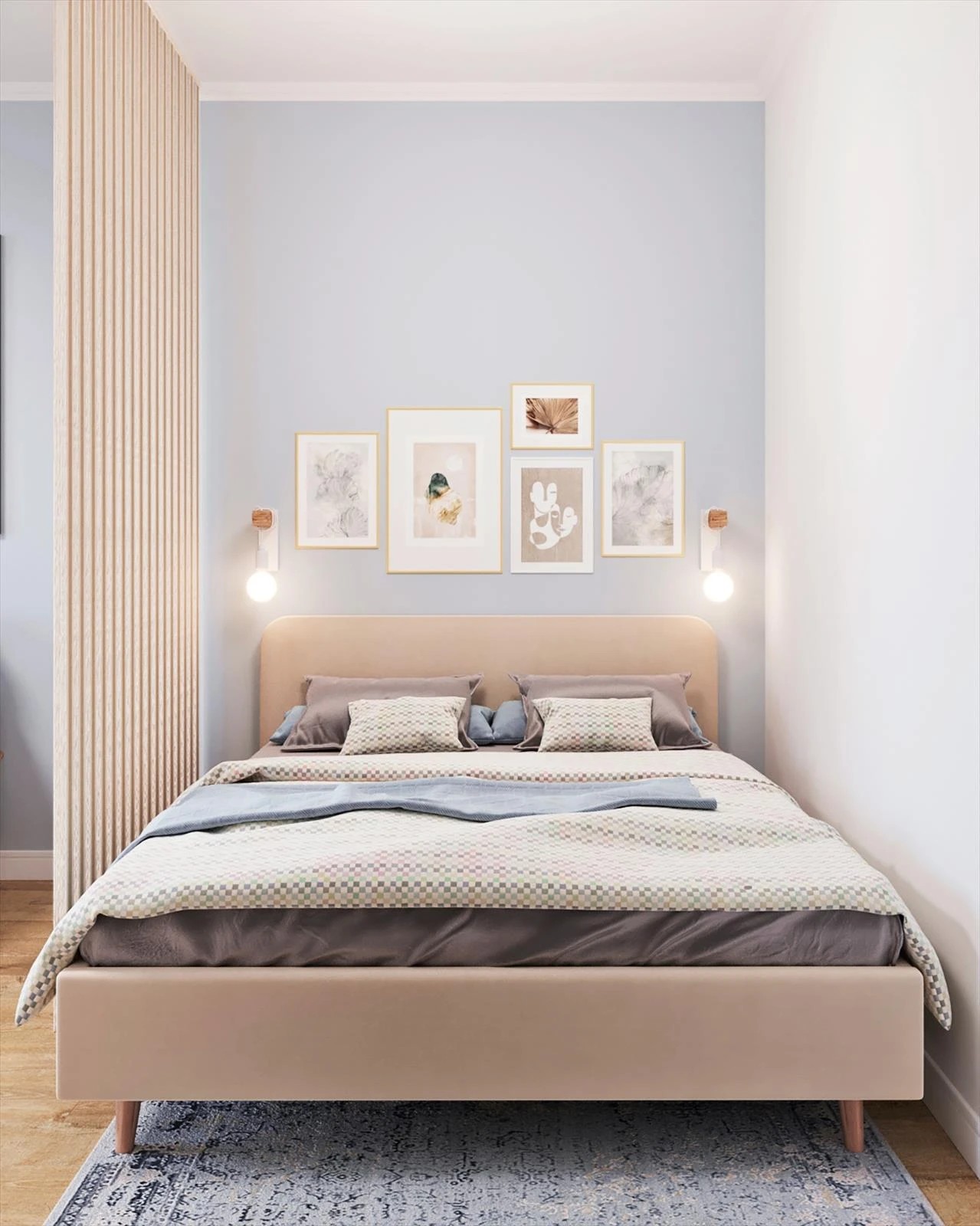 Дизайн-проект однокомнатной квартиры для молодой девушки