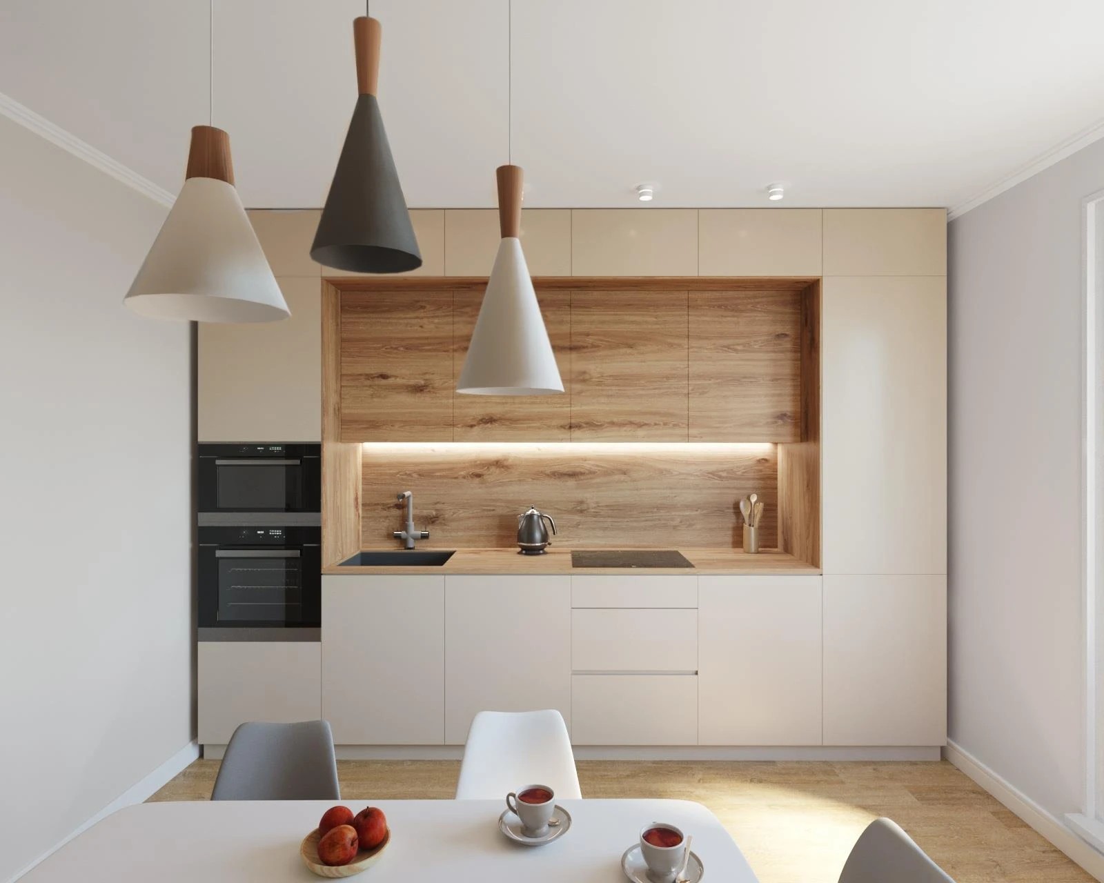 Дизайн-проект однокомнатной квартиры для молодой девушки