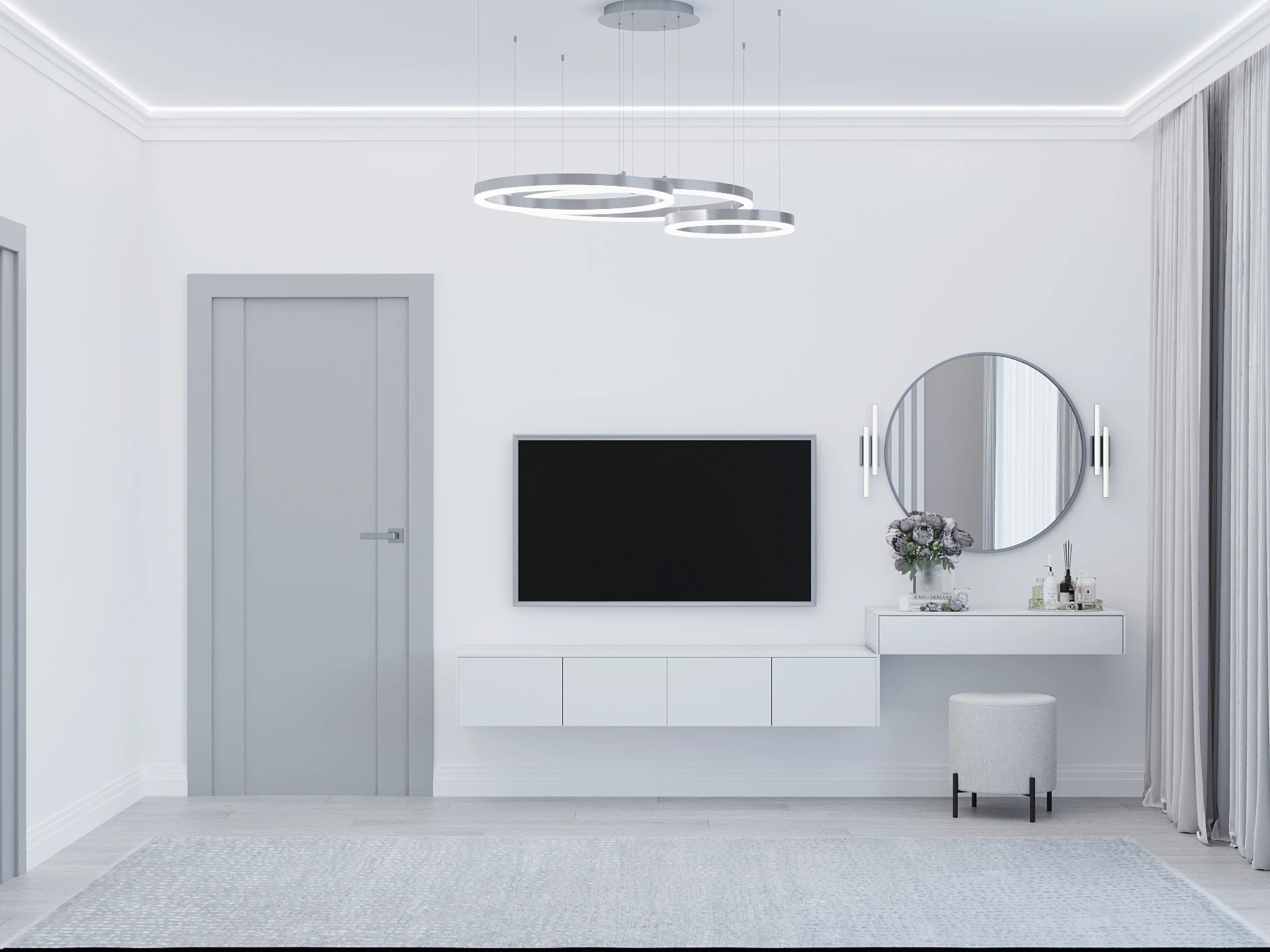 Современная квартира для двоих, ул. Двинская д.6