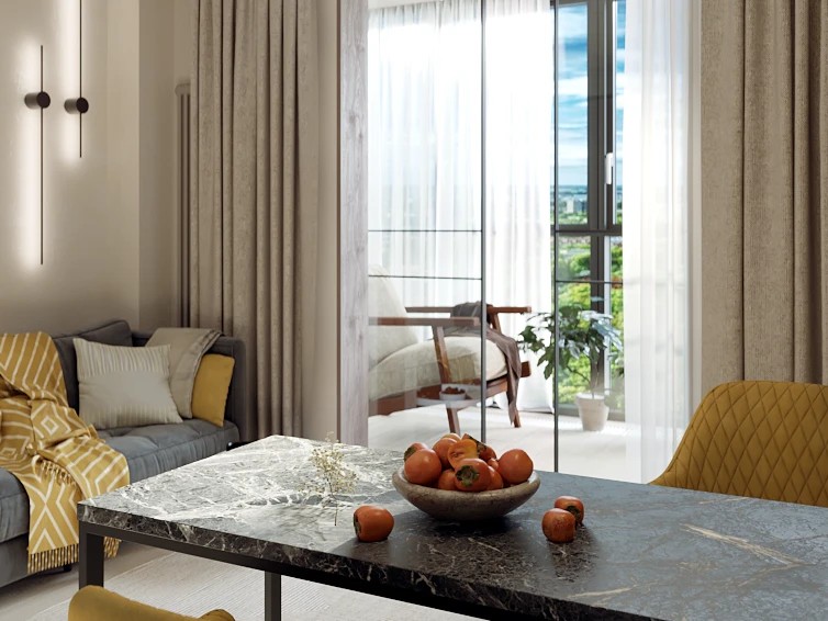 Квартира в современном стиле на Загребском бульваре.