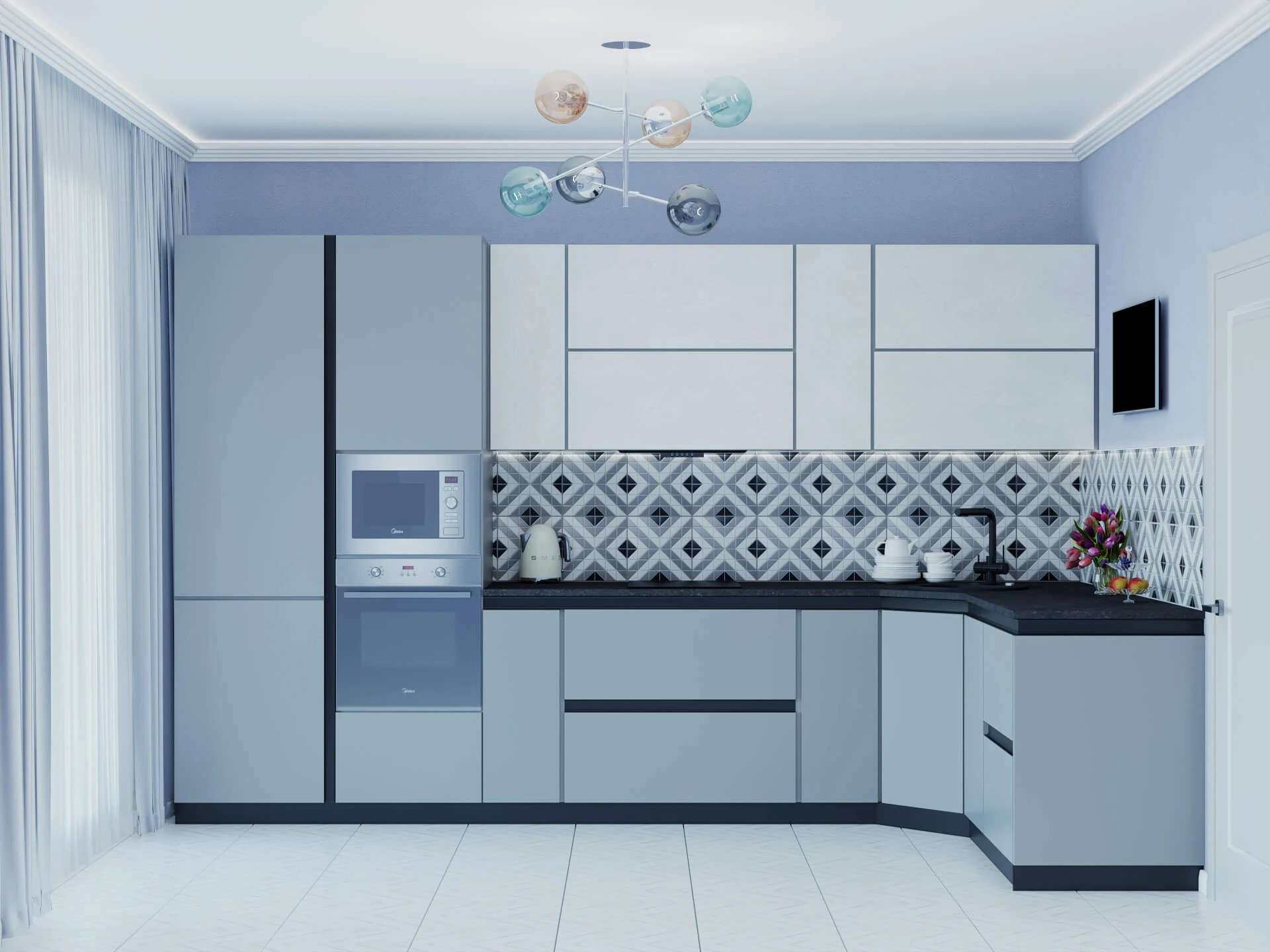 Элегантная квартира для девушки