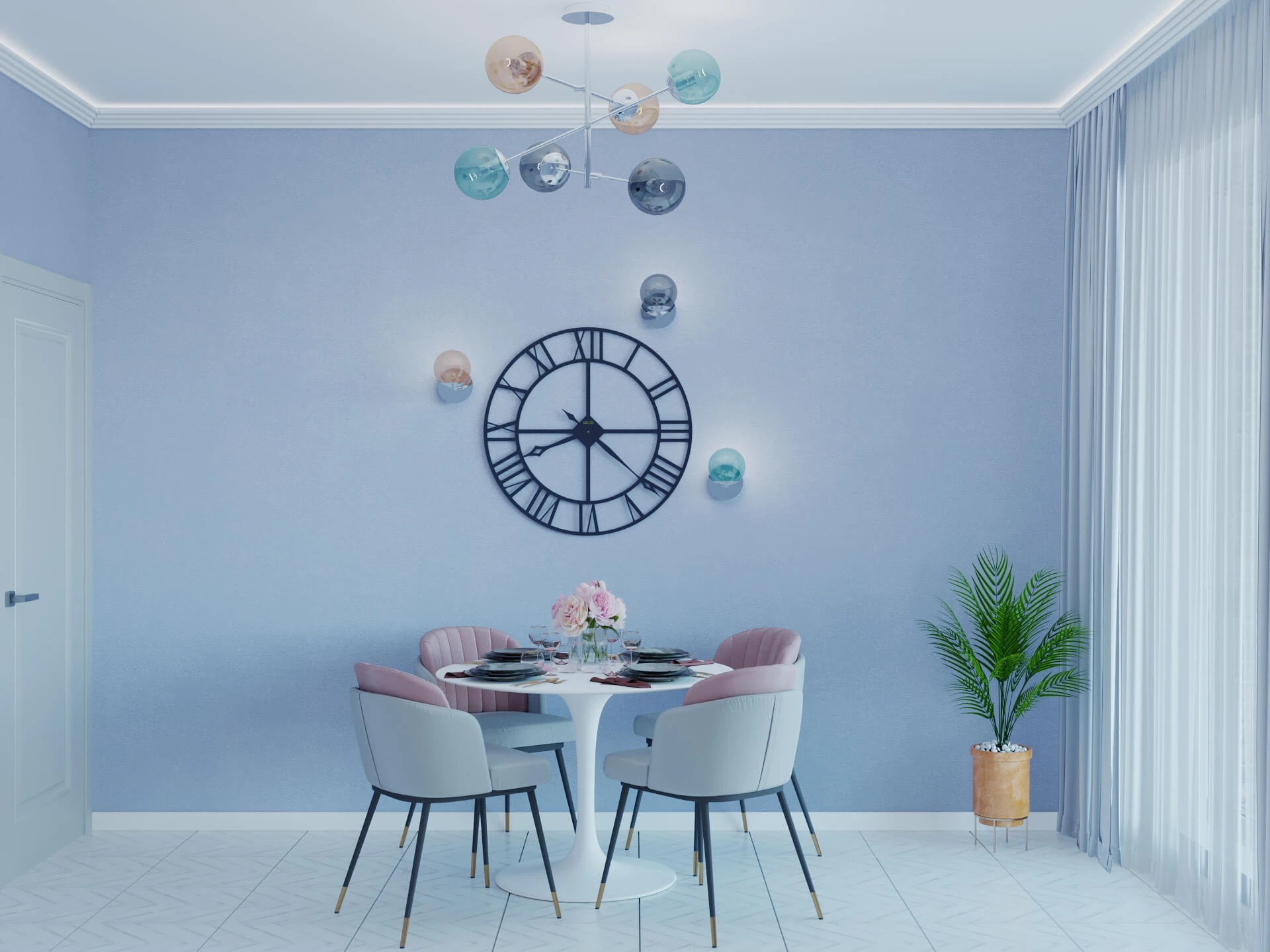 Элегантная квартира для девушки