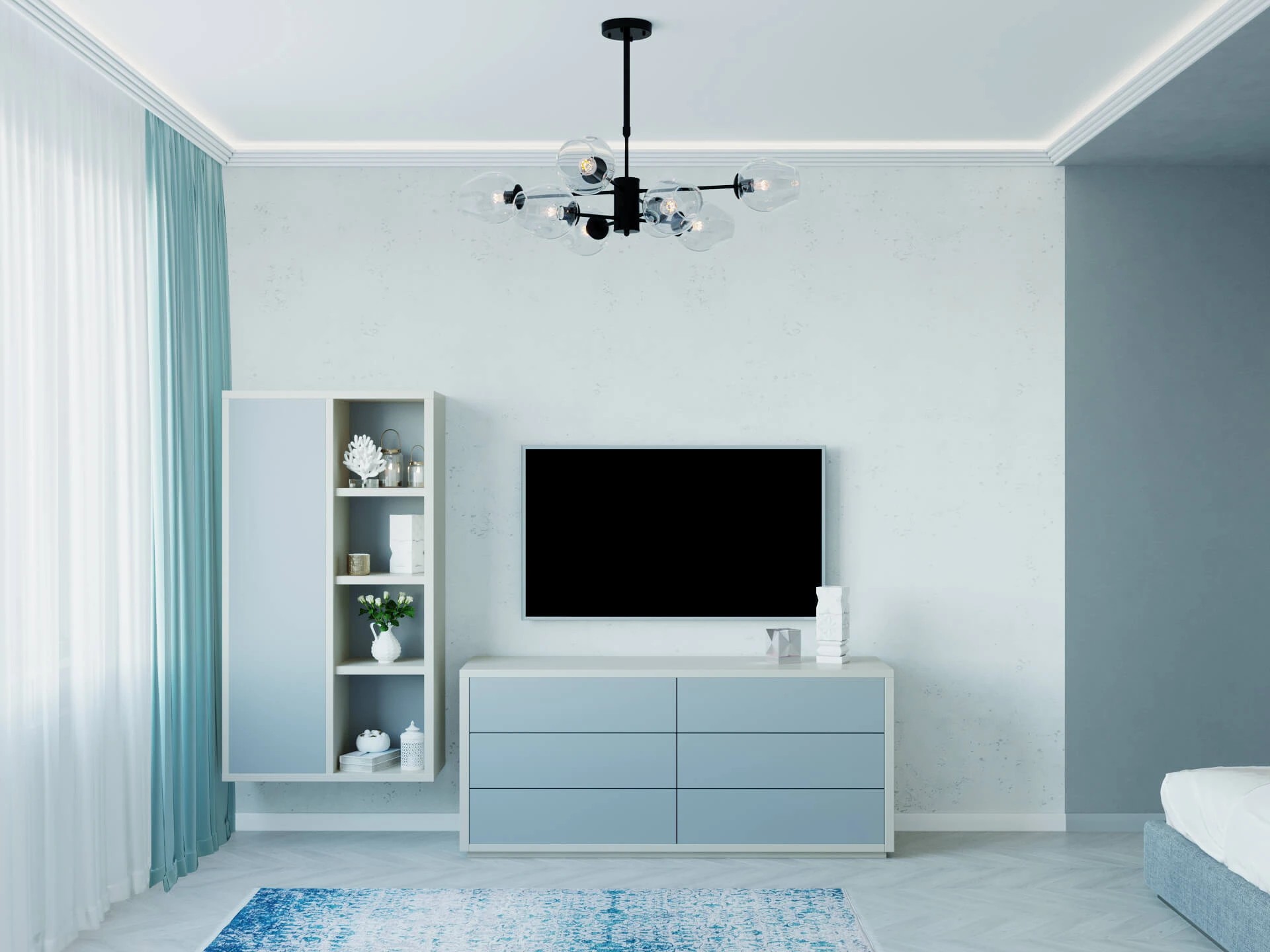 Элегантная квартира для девушки