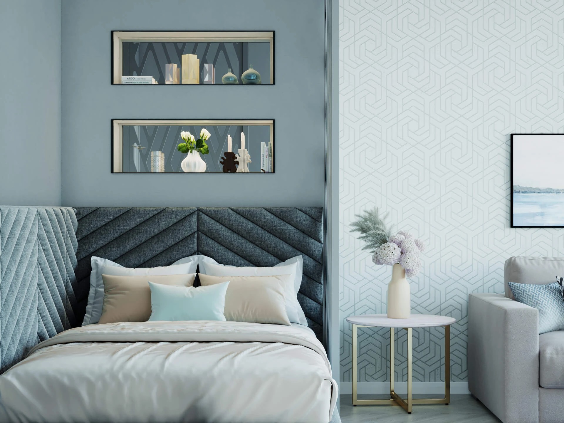 Элегантная квартира для девушки