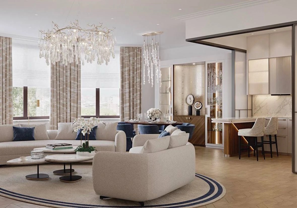 Дизайн проекты Гостиной