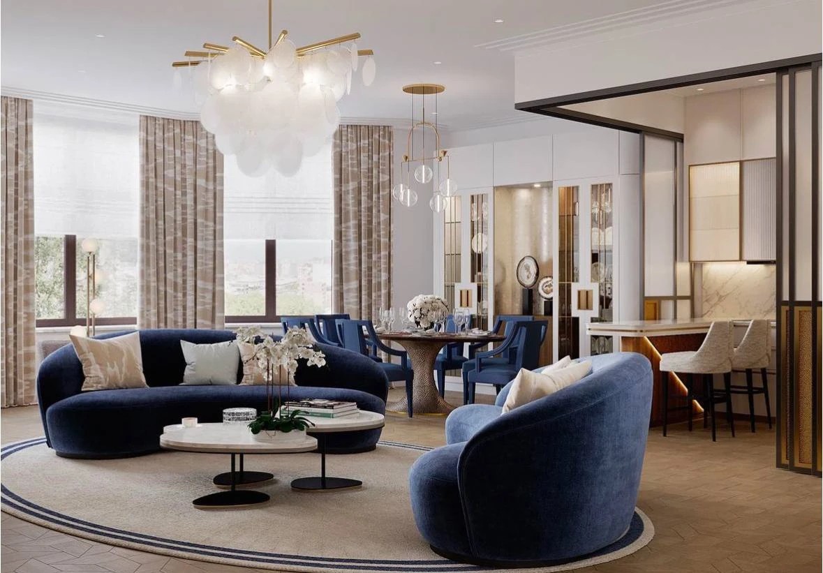 Дизайн проекты Гостиной