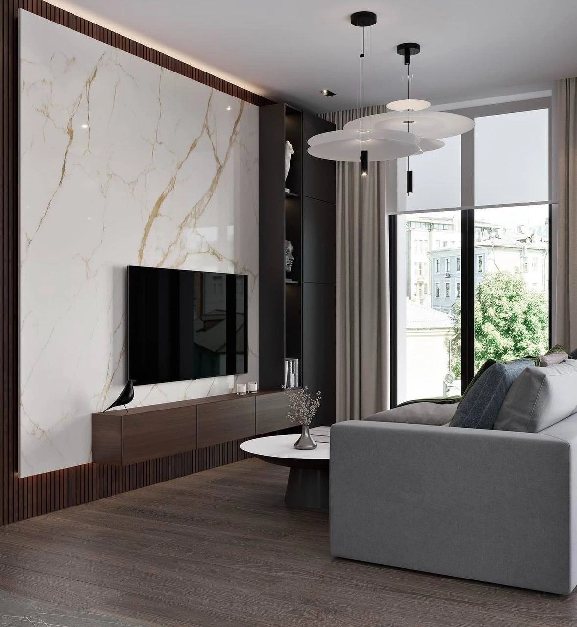 Дизайн проекты Гостиной