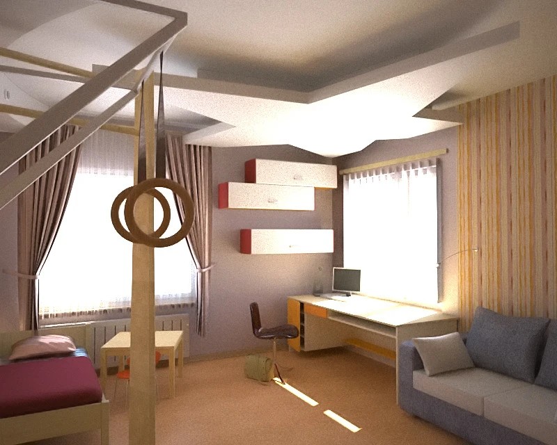 Рендеры проектируемой квартиры