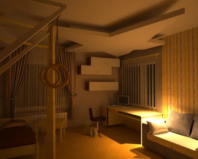 Рендеры проектируемой квартиры