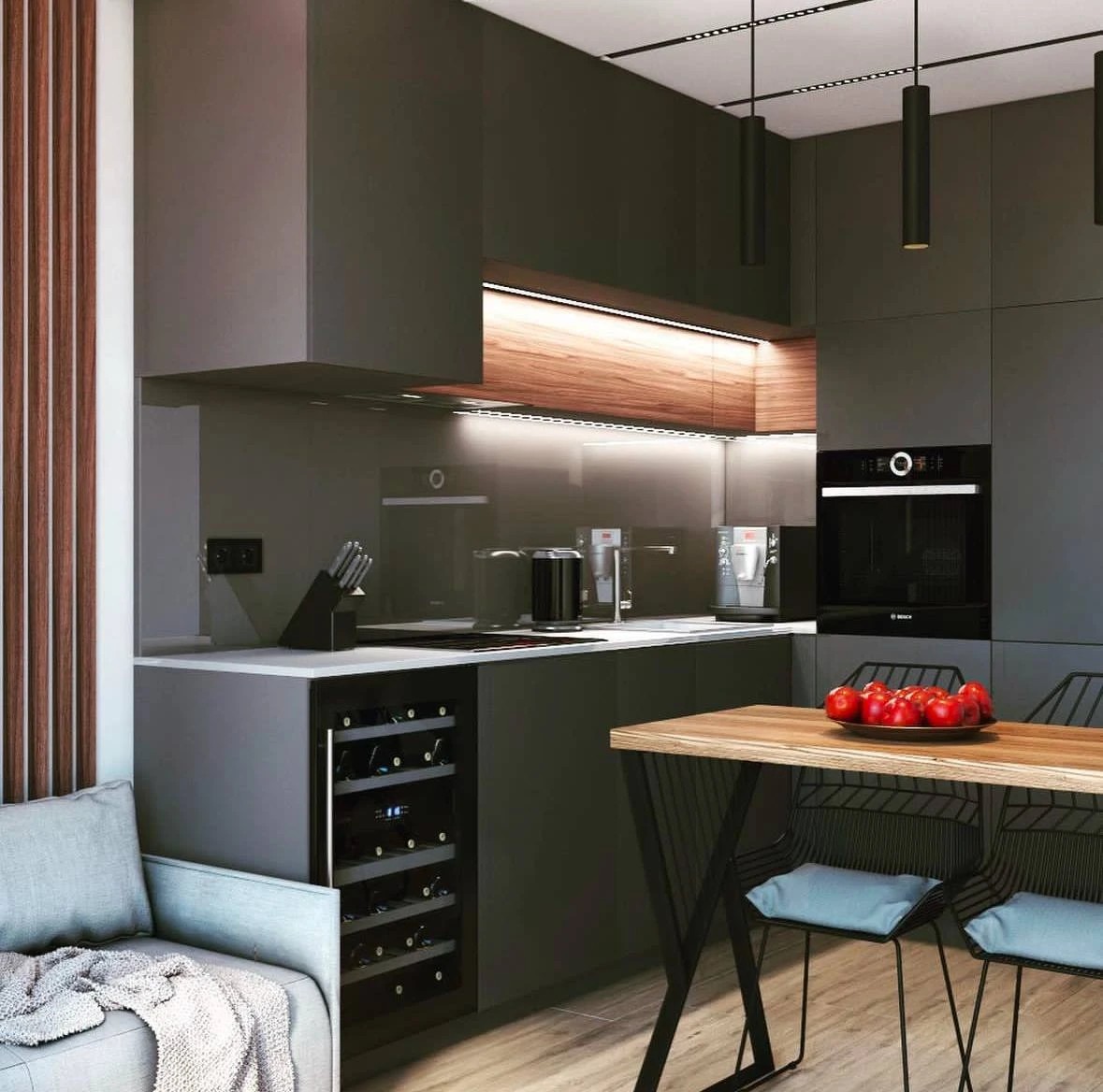 Проект "Кухня / Столовая"