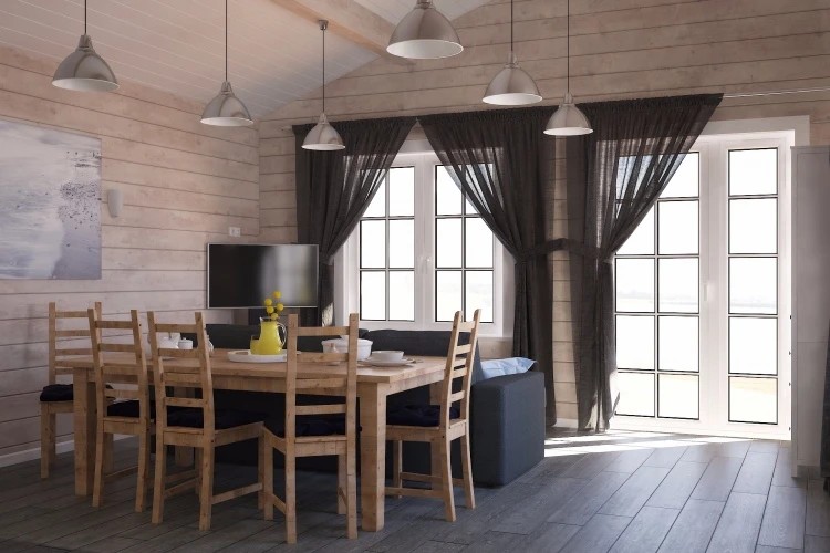 ГОСТЕВОЙ ДОМ ИЗ БРУСА