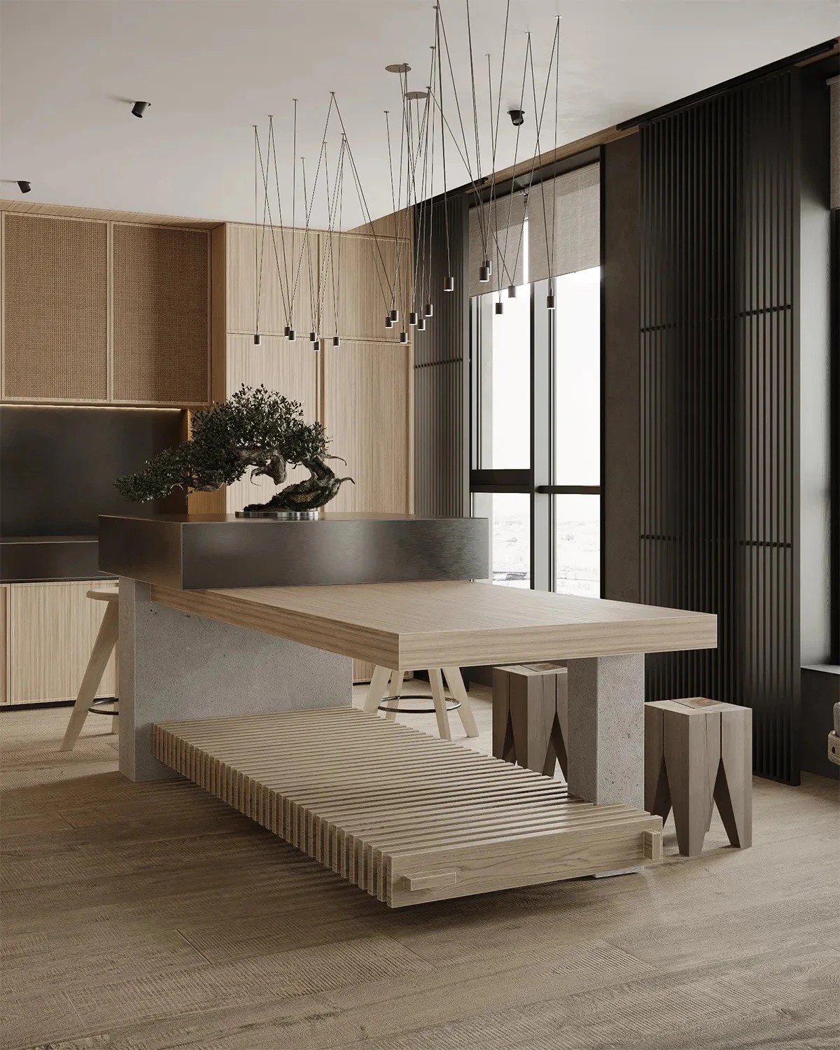 Квартира в стиле Ваби-Саби