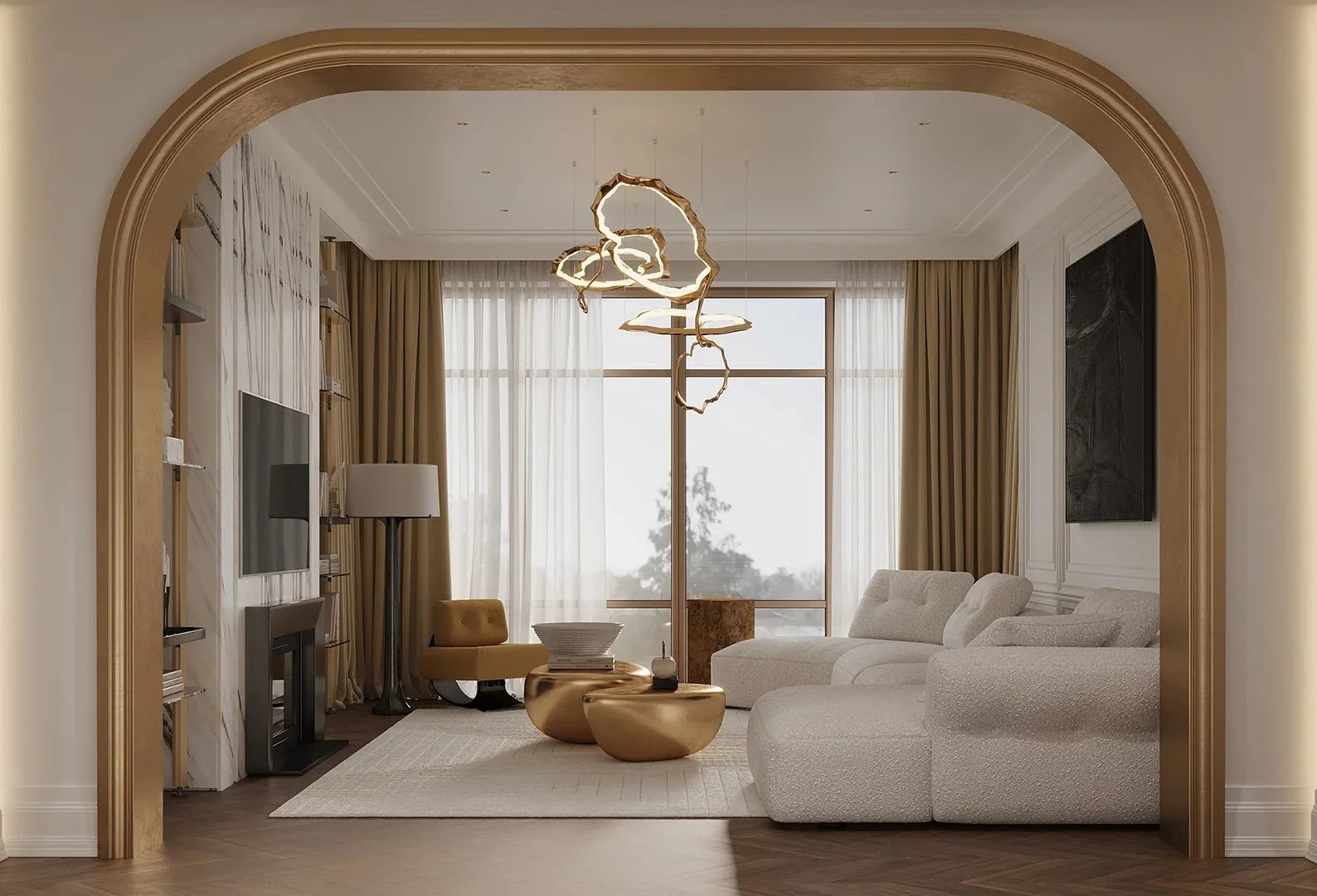 Вилла в поселке Ландшафт, Рублево-Успенское шоссе