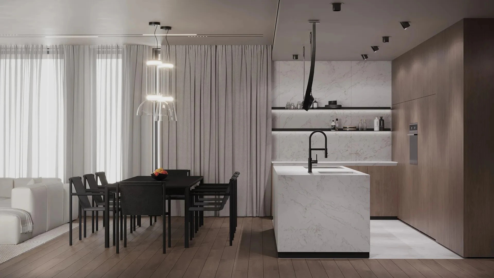 Квартира в современном стиле