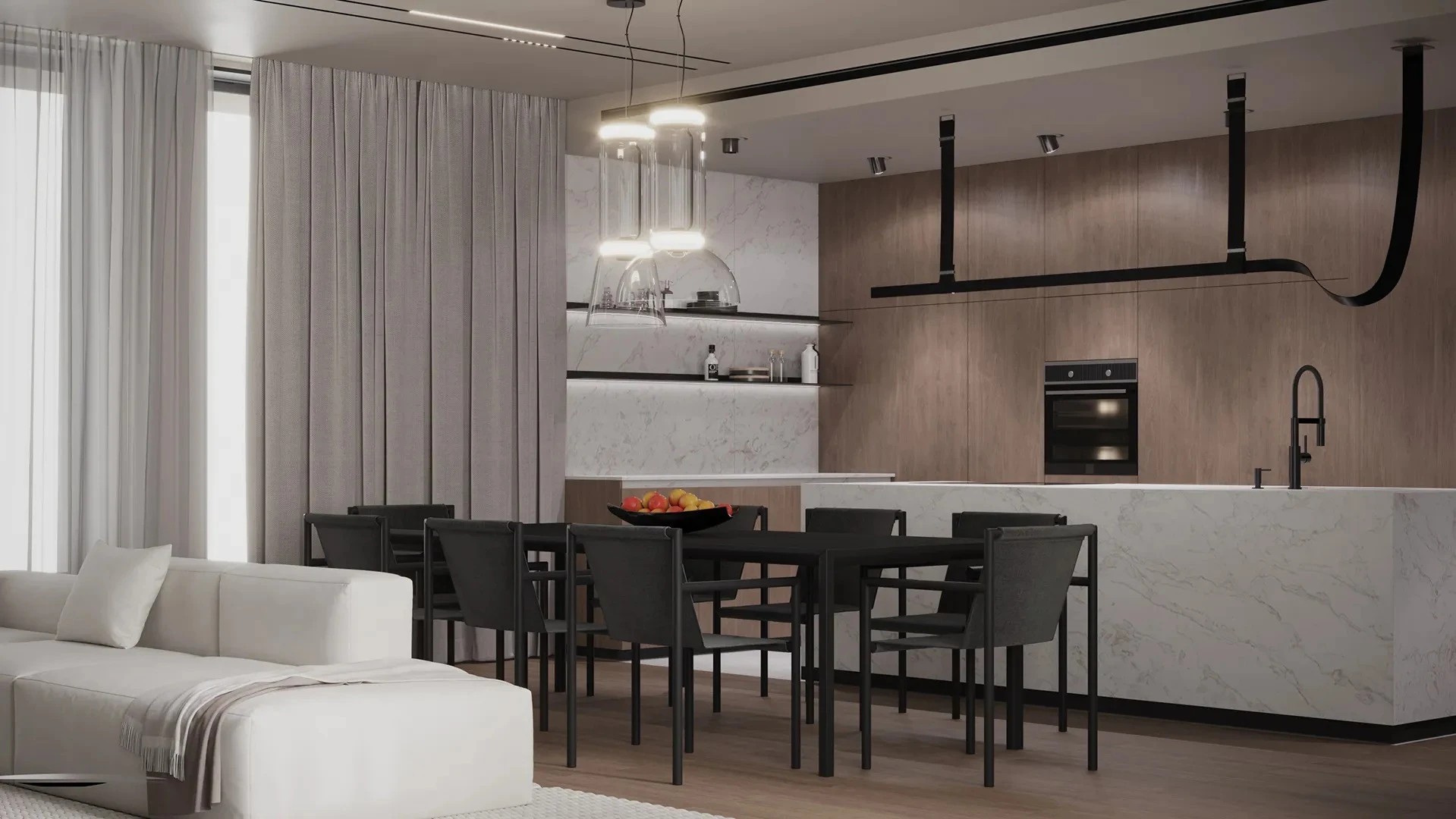 Квартира в современном стиле