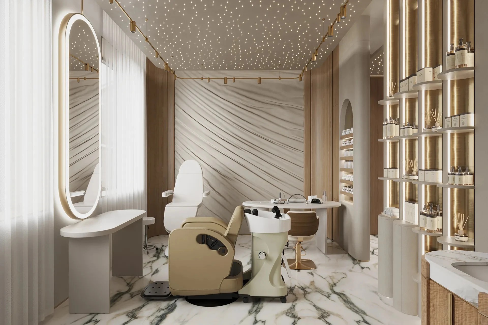 Салон красоты в частном доме