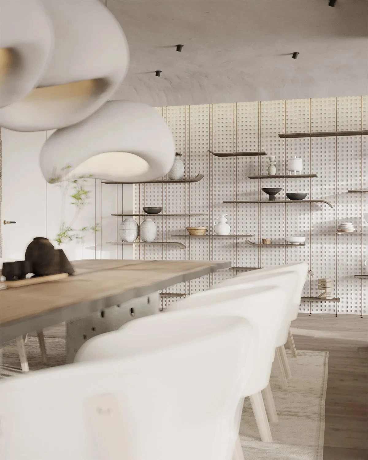 Кабинет в стиле Ваби-Саби