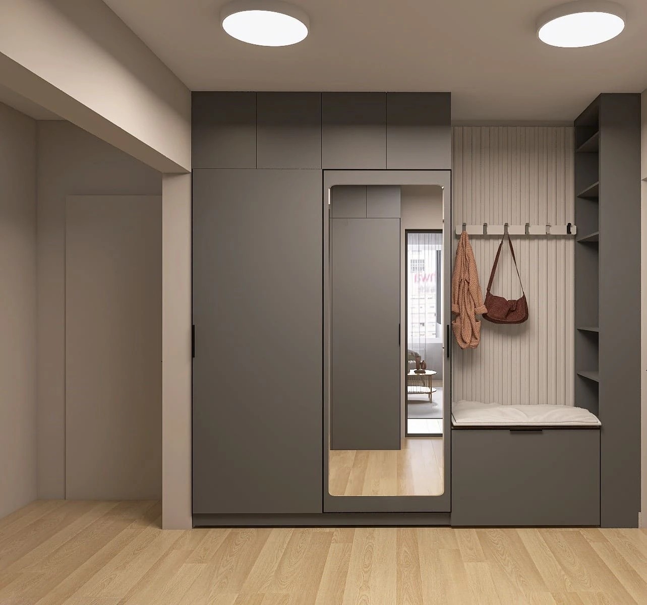 Балкон / Прихожая / Гардероб