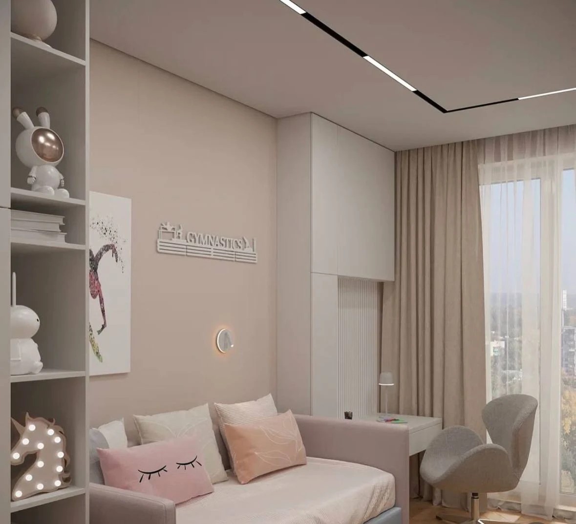 Визуализация детской комнаты