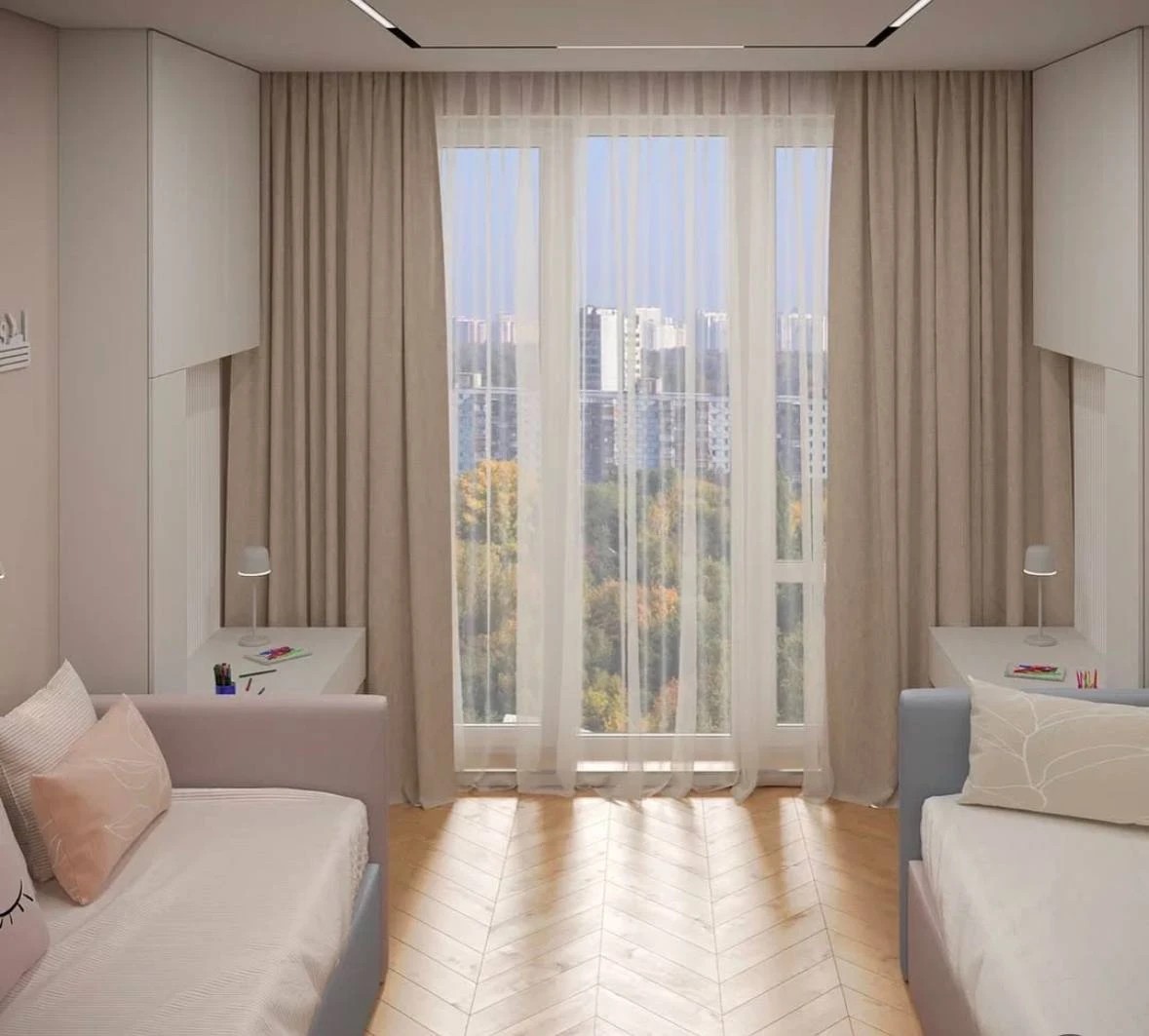 Визуализация детской комнаты