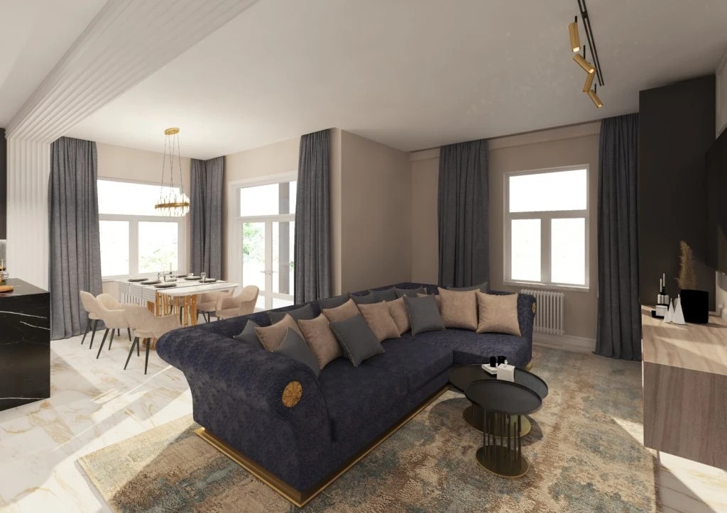 3D-ВИЗУАЛИЗАЦИИ В ЗАГОРОДНОМ ДОМЕ НА НОВОЙ РИГЕ