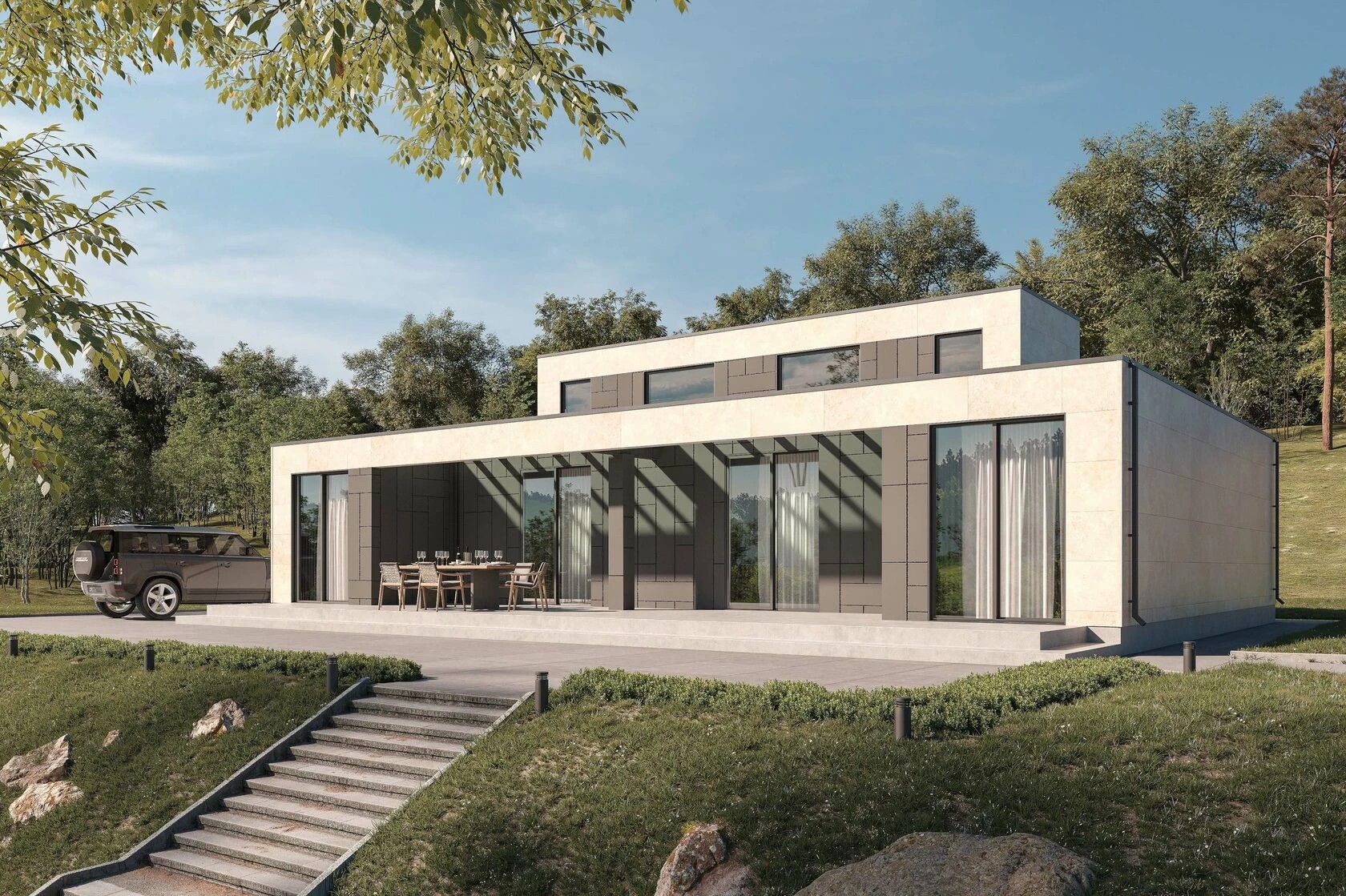 Дом на холмах