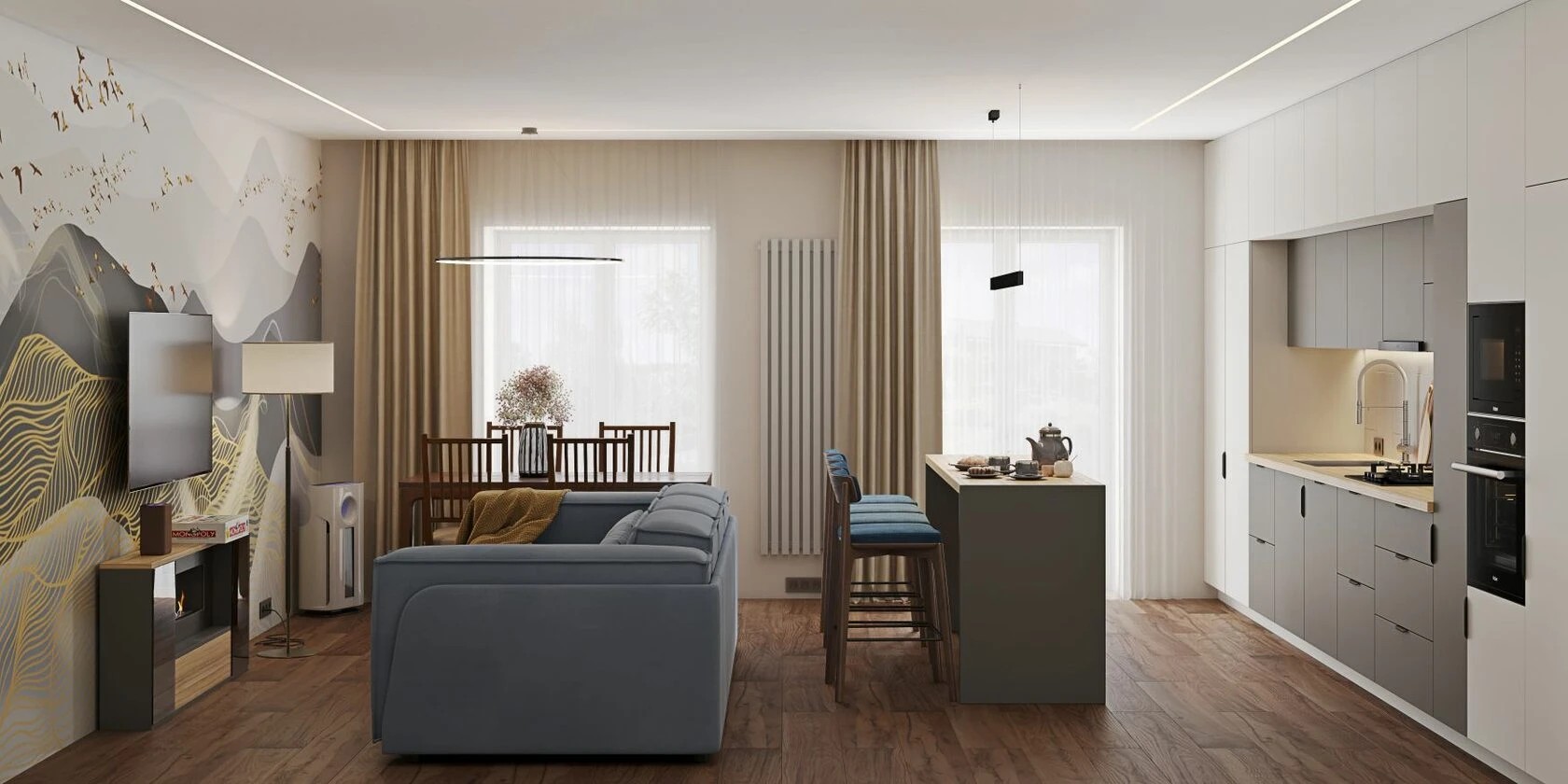 Таунхаус на реке