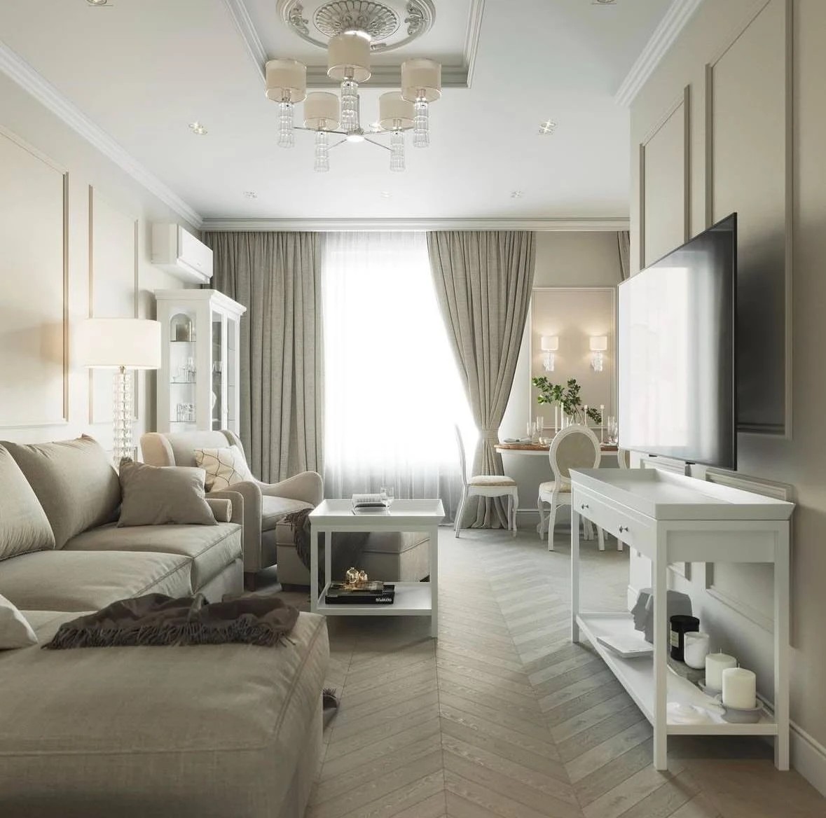 Квартира в современной классике