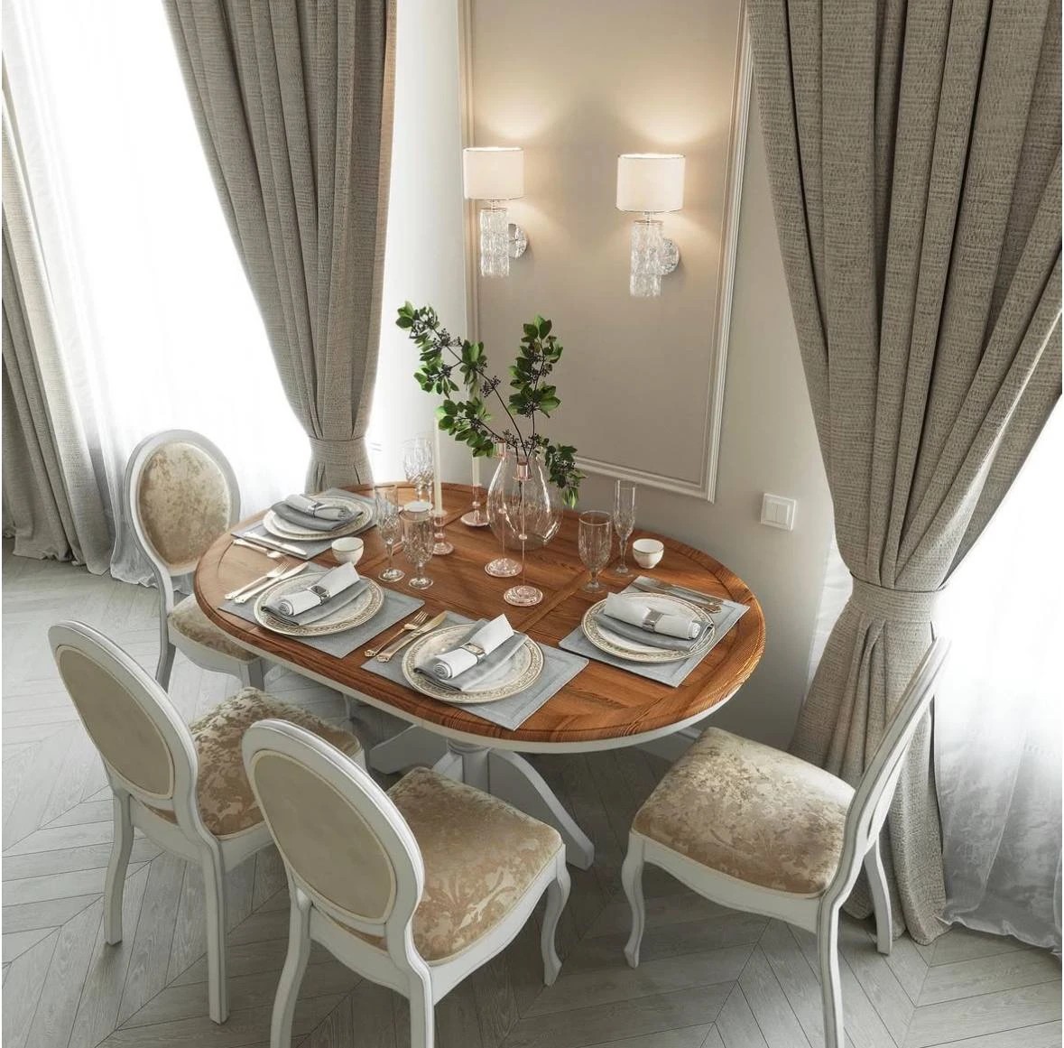 Квартира в современной классике