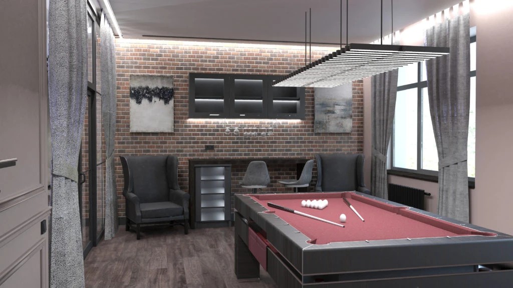 ДИЗАЙН ПРОЕКТ ЗАГОРОДНОГО ДОМА