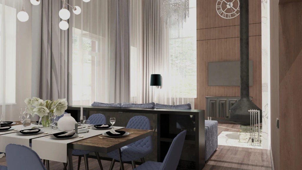 ДИЗАЙН ПРОЕКТ ЗАГОРОДНОГО ДОМА