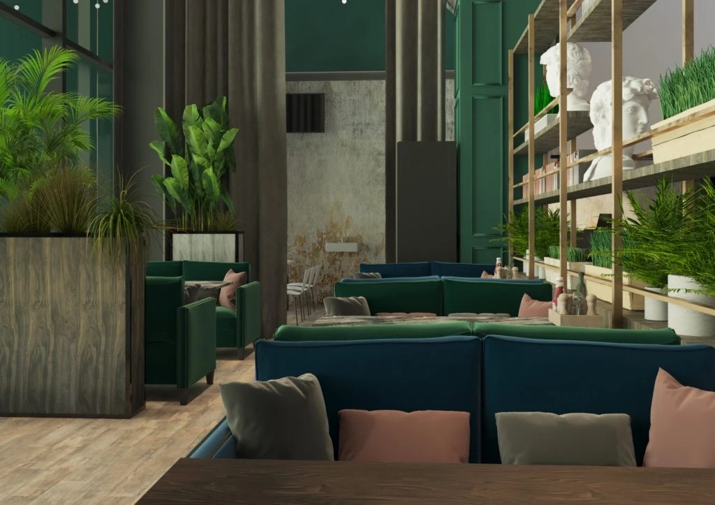 ДИЗАЙН ПРОЕКТ РЕСТОРАНА В ТРЦ «САЛАРИС»