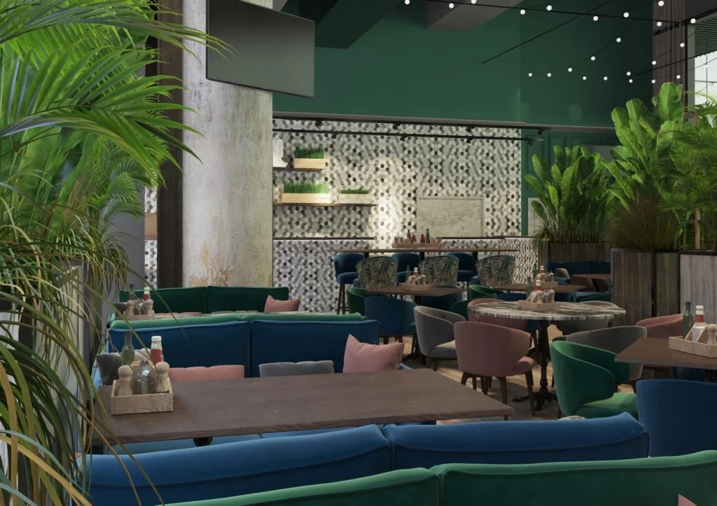 ДИЗАЙН ПРОЕКТ РЕСТОРАНА В ТРЦ «САЛАРИС»