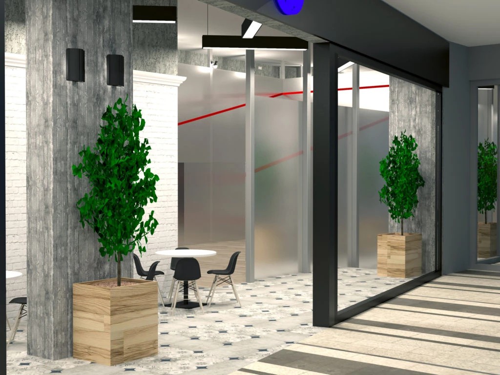 Сквош клуб в БЦ КомСити