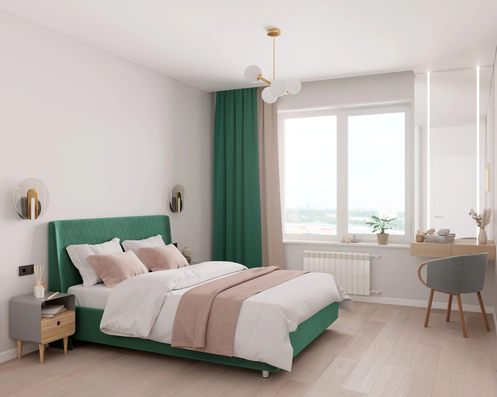 Евродвушка в ЖК "Фестиваль-Парк"