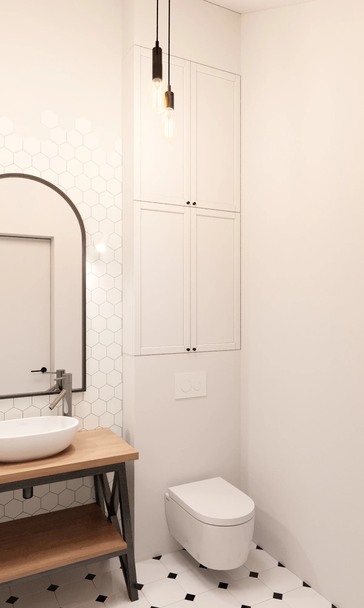 Белый дуплекс в КП "Суханово Парк"