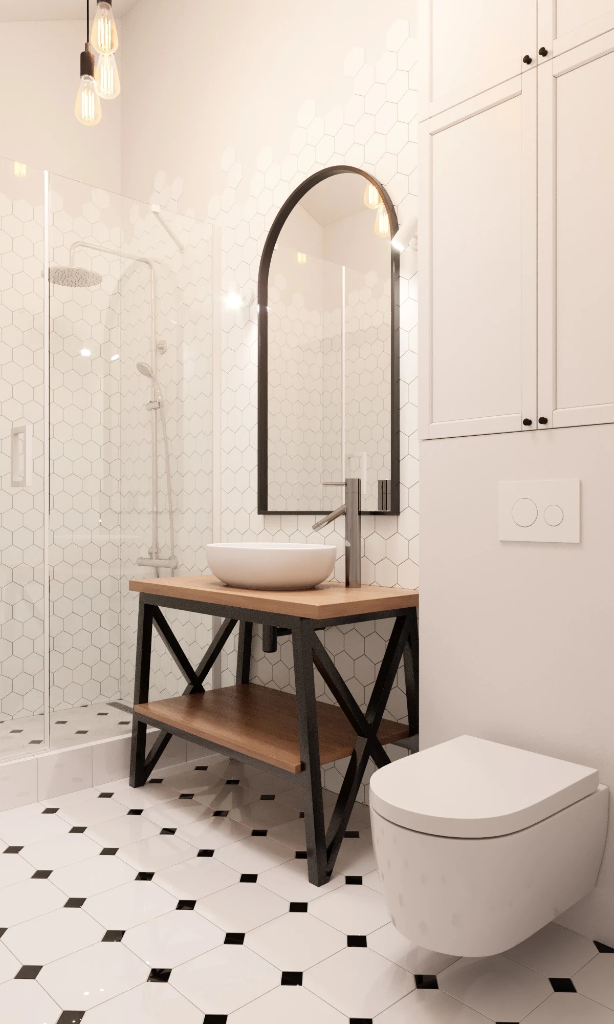 Белый дуплекс в КП "Суханово Парк"