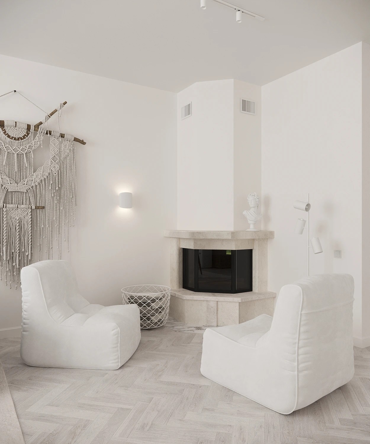 Белый дуплекс в КП "Суханово Парк"