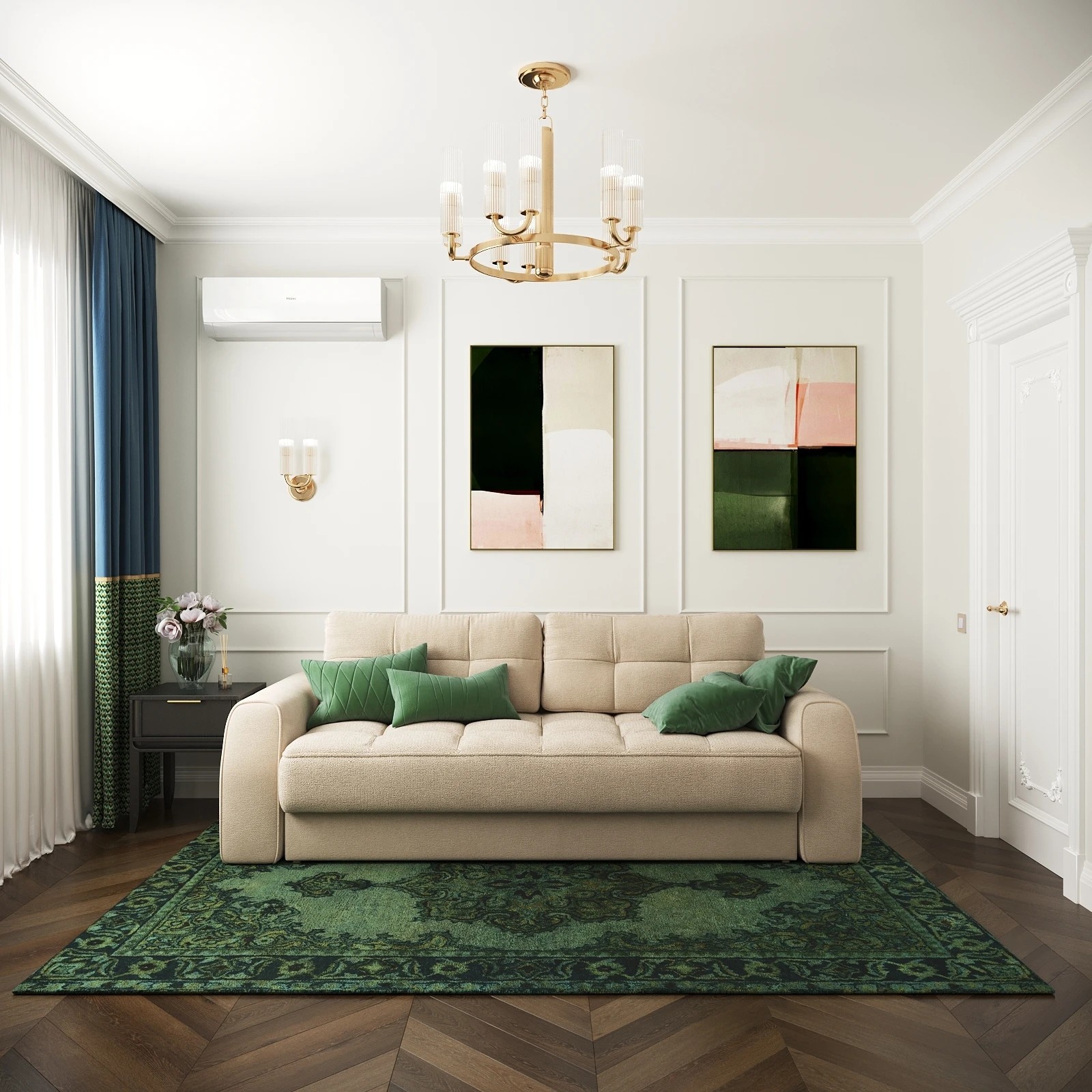 Этюд в пастельных тонах