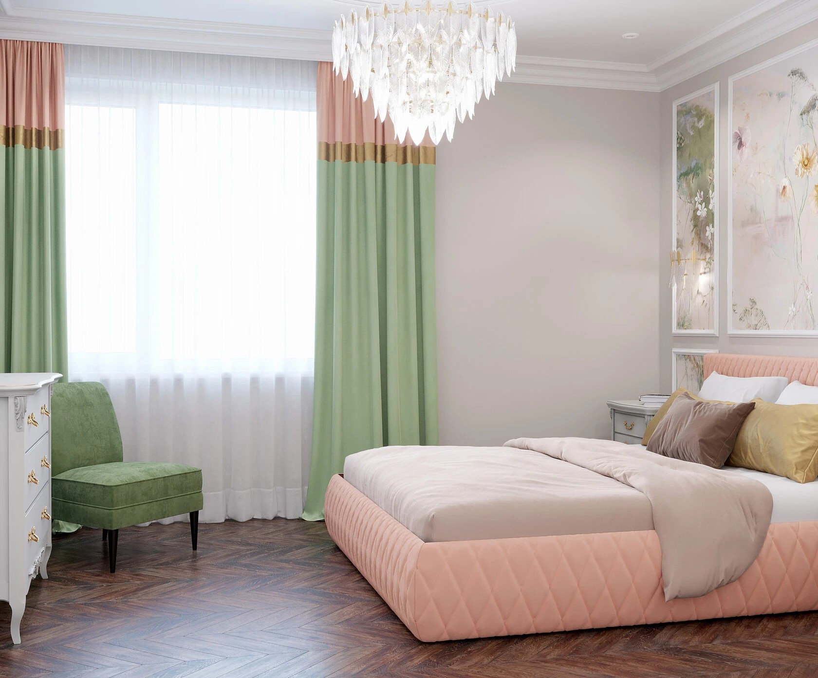 Этюд в пастельных тонах